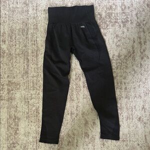 AYBL Gray-Black High-Waist Performance Leggings